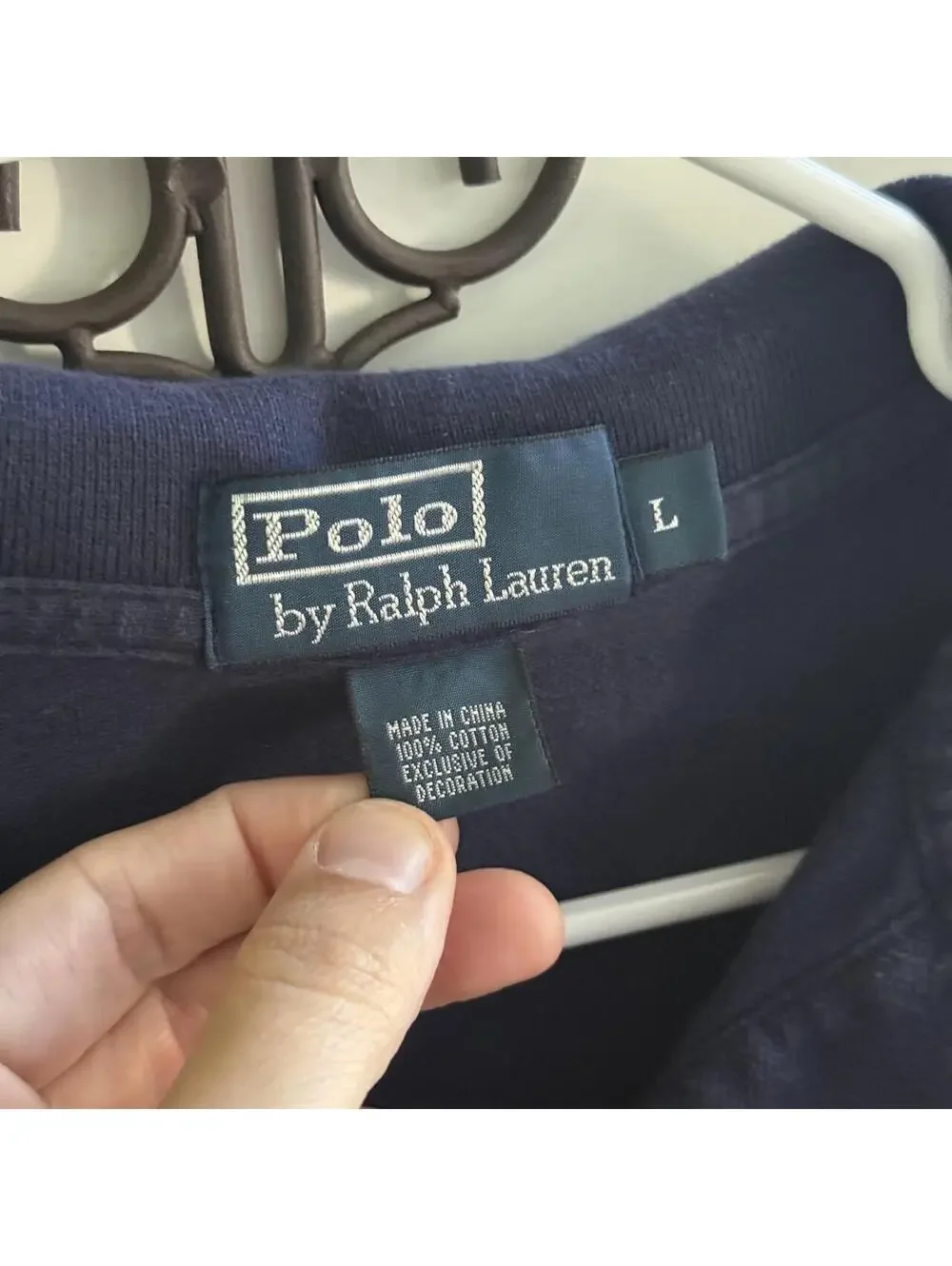 🐎 Polo Ralph Lauren Navy Long Sleeve Polo